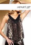 Chiffon-Plisseekleid mit Perlen Leomuste Gr. 38