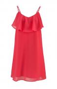 Chiffonkleid rot Gr. M