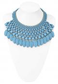 Collier blau