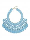 Collier blau