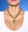 Collier goldfarben