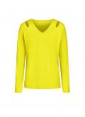 Cut-outs-Shirt limone