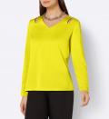 Cut-outs-Shirt limone