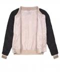 Damen-Blouson rosé-schwarz