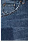 Damen-Boyfriend-Jeans blau-used 32 inch