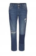 Damen-Boyfriend-Jeans blau-used 32 inch