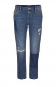 Damen-Boyfriend-Jeans blau-used 32 inch