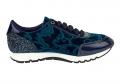 Damen-Samt-Sneaker marine