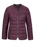 Damen-Wende-Steppjacke bordeaux-blau