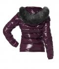 Daunen-Steppjacke bordeaux