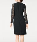 Designer-2-in-1-Kleid schwarz