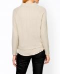 Designer-2-in-1-Sweatshirt sand