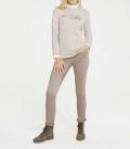 Designer-2-in-1-Sweatshirt sand-melange
