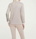 Designer-2-in-1-Sweatshirt sand-melange