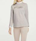 Designer-2-in-1-Sweatshirt sand-melange