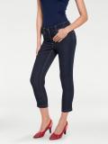 Designer-7/8-Bauchweg-Jeans blue denim