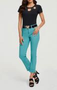 Designer-7/8 Jeans ozean