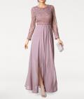 Designer-Abendkleid rosé