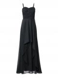 Designer-Abendkleid schwarz