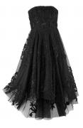 Designer-Abendkleid schwarz