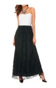 Designer-Abendkleid schwarz-weiß