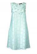 Designer-Ausbrennerkleid mint