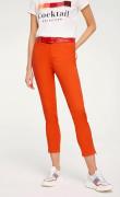 Designer-Bauchweg-Jeans blutorange