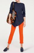 Designer-Bauchweg-Jeans blutorange