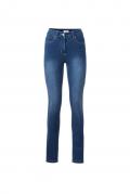 Designer-Bauchweg-Skinny-Jeans blue stone