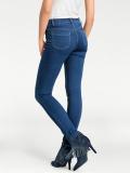 Designer-Bauchweg-Skinny-Jeans blue stone