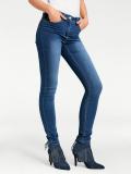 Designer-Bauchweg-Skinny-Jeans blue stone