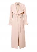Designer-Blazer-Mantel puder