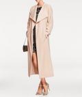 Designer-Blazer-Mantel puder