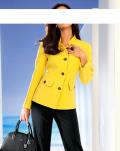 Designer-Blazer gelb