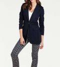 Designer-Blazer marine