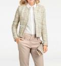 Designer-Blazer pastell-gold Größe 40