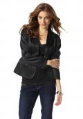 Designer-Blazer schwarz