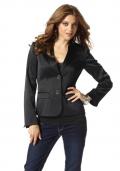 Designer-Blazer schwarz