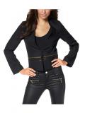 Designer-Blazer schwarz