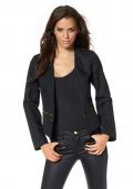 Designer-Blazer schwarz