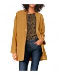 Designer-Blazer senfgelb