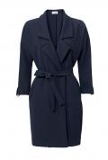 Designer-Blazermantel marine