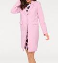 Designer-Blazermantel rosa