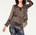 Designer-Bluse bunt