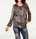 Designer-Bluse bunt