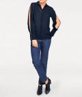Designer-Bluse marine