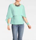 Designer-Bluse mint