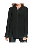 Designer-Bluse schwarz