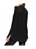 Designer-Bluse schwarz