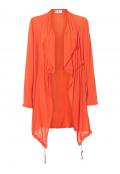 Designer-Blusenjacke orange